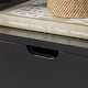 image 8 of SoBuy Bedside Table with 2 Drawers & Shelf, Black, 17.3x14.9x22.0 inches, 11.45 kg - FRG258-SCH