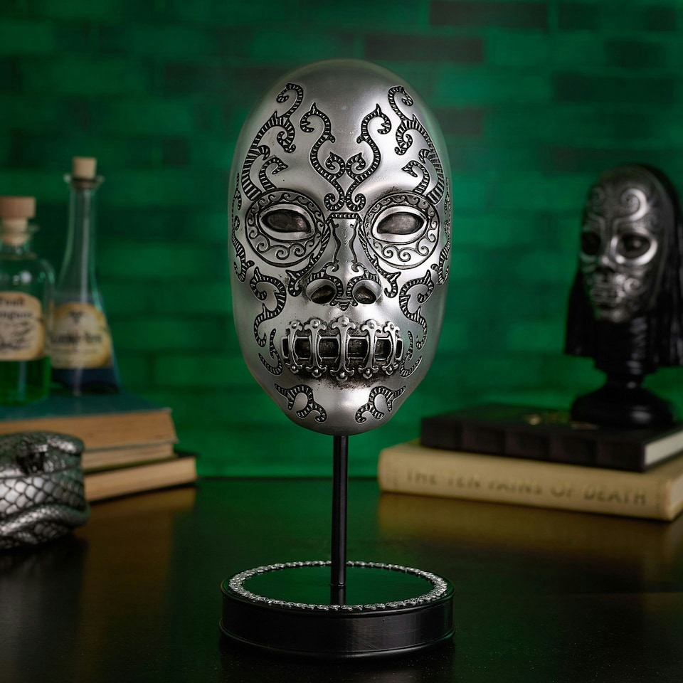image 1 of Warner Bros Harry Potter Dark Arts Mask Figurine - Death Eater