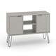 image 4 of Core Products Augusta Grey 2 Door Flat Screen TV Unit, H57.0cm x W114.5cm x D39.5cm Grey