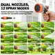 image 6 of Outsunny 23+2m Retractable Hose Reel Wall Mounted with Auto Retraction
