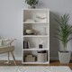 image 3 of Wide 4-Tier Bookcase Black | Unit Colour: Black