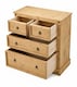 image 3 of Corona 4 Drawer Chest of Drawers 2 + 2 Solid Mexican Pine