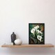 image 2 of Calla Lily Flowers Abstract Lilies Home Decor Black Framed Wall Art Print A4