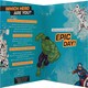 image 2 of Marvel Superheroes Design Grandson Birthday Card with Activity