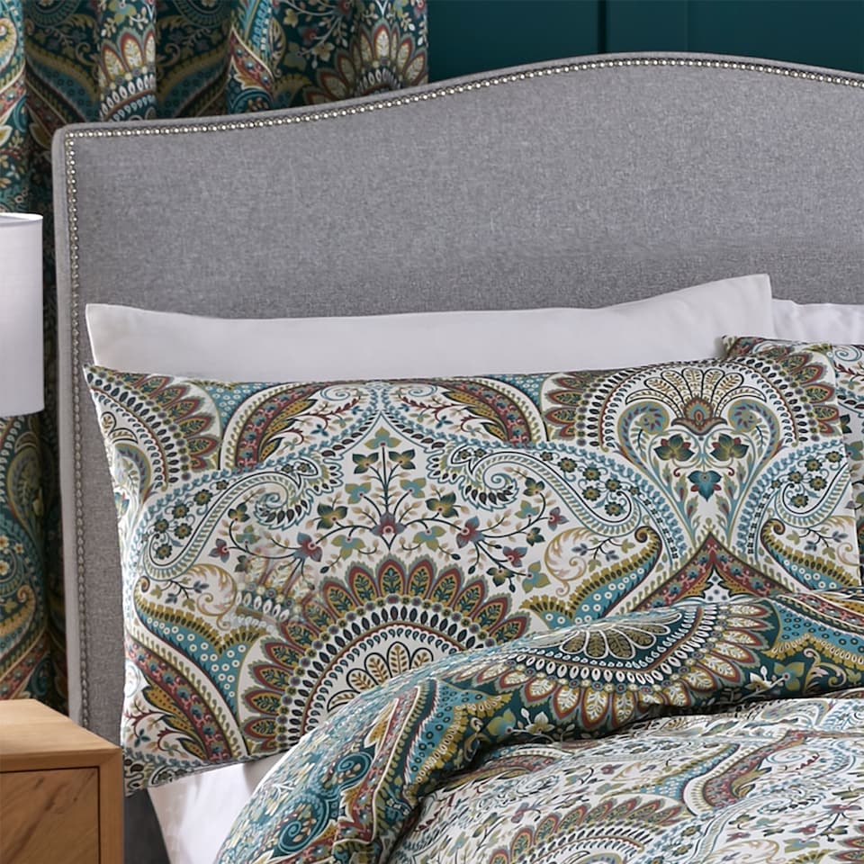 image 1 of D & D Palais Duvet Cover Set Teal