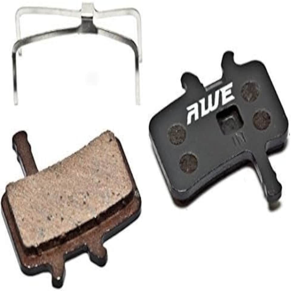 image 1 of AWE Set x 2 Semi Metallic Disc Brake Pads Compatible with Avid Juicy