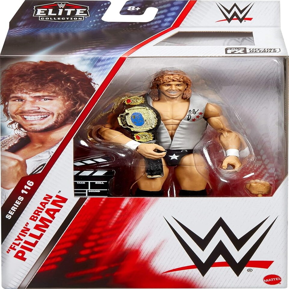 image 1 of WWE Elite Collection Series - Brian Pillman Action Figure