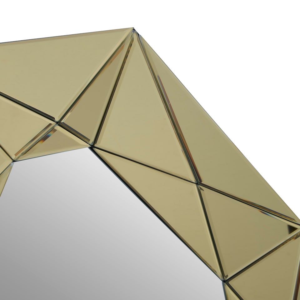 image 1 of Interiors by Premier Gold Frame Wall Mirror Gold