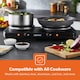 image 5 of GEEPAS Double Ceramic Hot Plate 2000W, Black