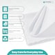 image 3 of 1pc Polyester Table Napkins, Wrinkle-Resistant Cloth Napkin - 20 Inch