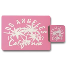 Los Angeles California (Placemat & Coaster Set)