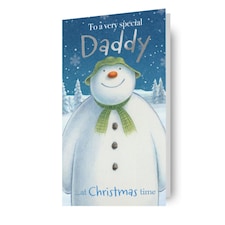 The Snowman Daddy Christmas Card