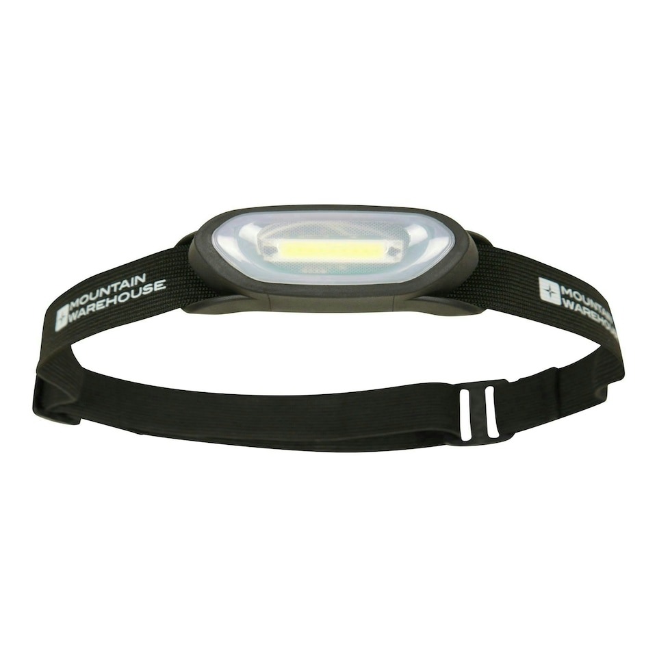 image 1 of Mountain Warehouse Cob Active Head Torch Lightweight Camping Hiking Flashlight