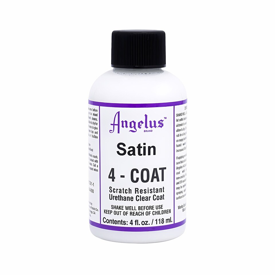 image 1 of Angelus 4-Coat 903 Satin Finisher - Soft Sheen for Leather Goods
