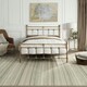 image 2 of Bayford Traditional Vintage Style Brass Metal Bed Frame (Double)