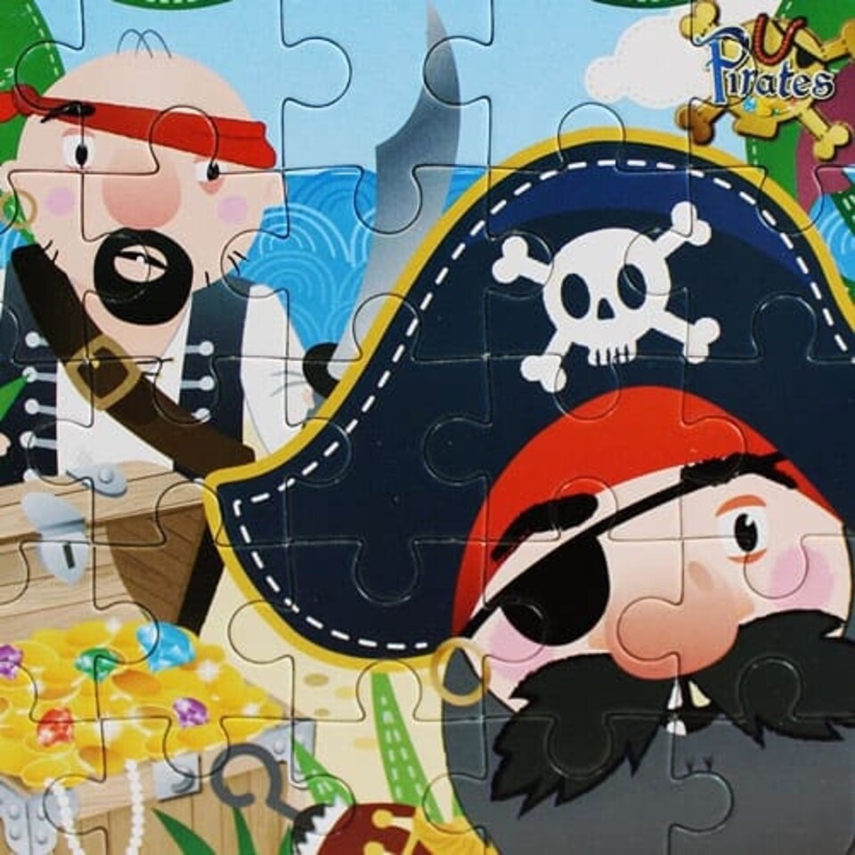 image 1 of Assorted Pirate Jigsaw Puzzle