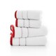 image 1 of Delamere Zero-Twist Luxury Cotton Towels – Ultra-Soft, Absorbent & Stylish | Red | Berry | Hand towel