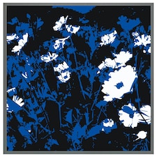 Field of flowers (Picutre Frame) Grey | XL
