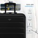 image 9 of 55x35x20cm Carry On Cabin Hard Shell Suitcase - 100+ Airlines Approved Including EasyJet (Paid), British Airways, Ryanair (Priority), TUI | Multi | Cabin Bag