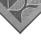 image 3 of JVL Expression Machine Washable Entrance Doormat, 50x75cm - Leaves