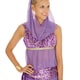 image 3 of Womens Magical Genie Costume | Purple | purple | XL | 1