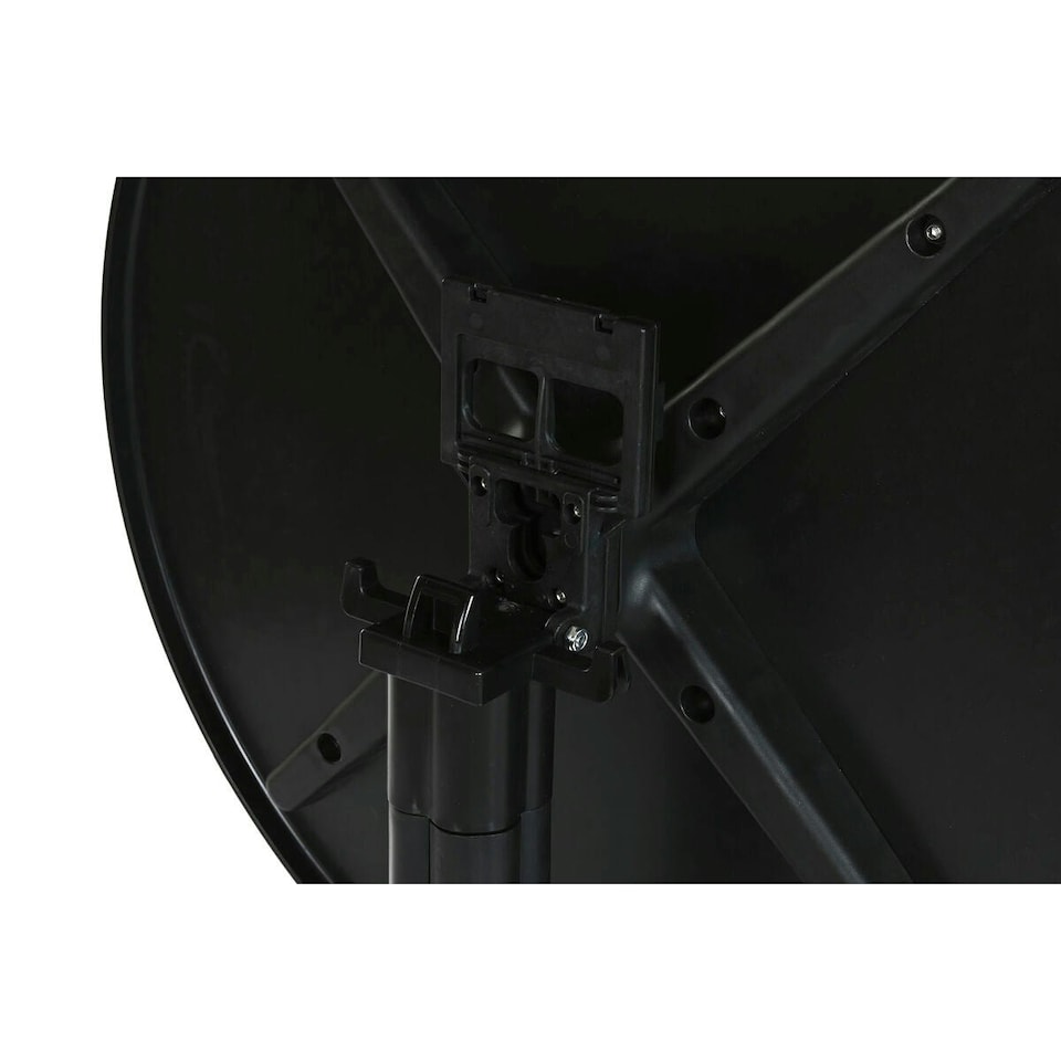 image 1 of Dining Table Home ESPRIT Black Metal polypropylene 80 x 80 x 75 cm N/A