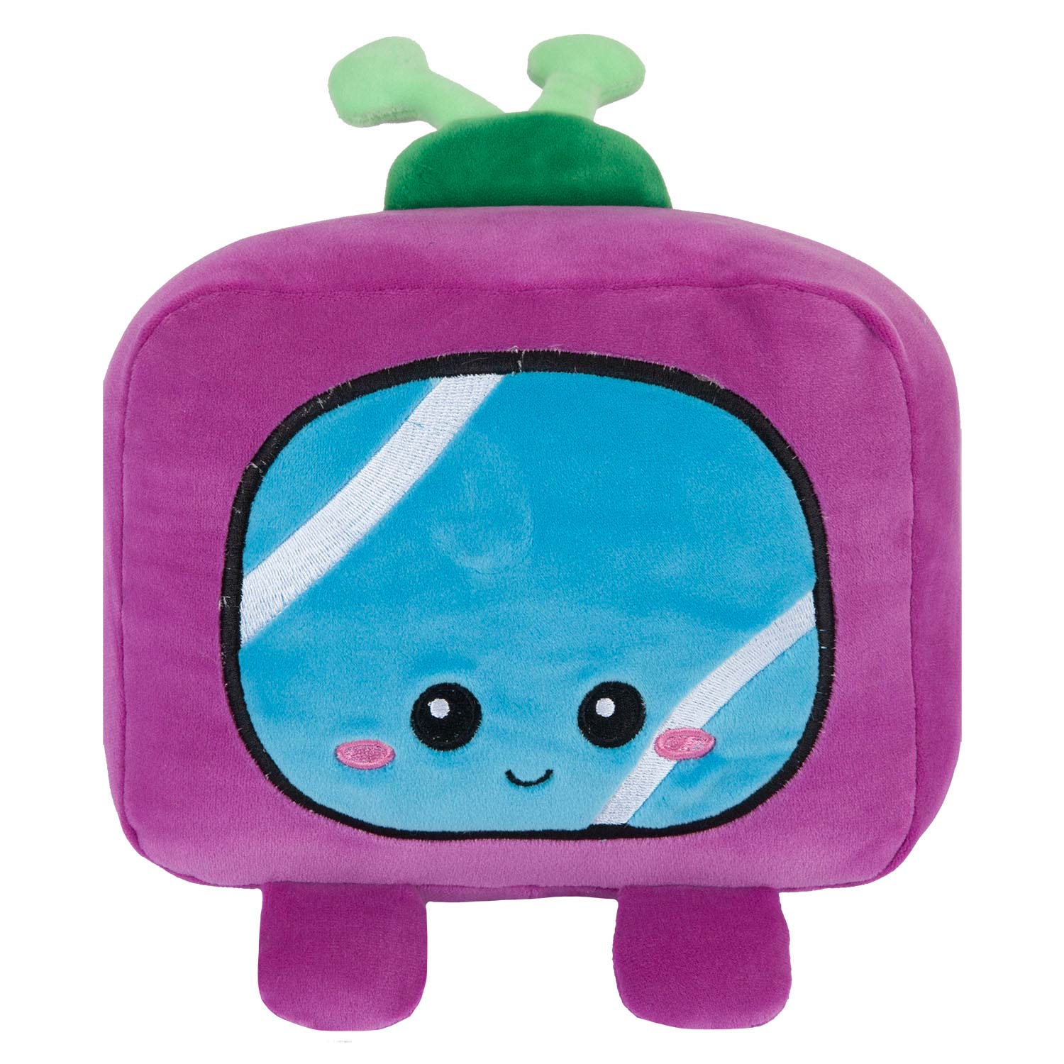 VFM e-Store Home Clock Soft Toy Cute Plushie Huggable Cuddly Stuffed Toy 27cm in Purple