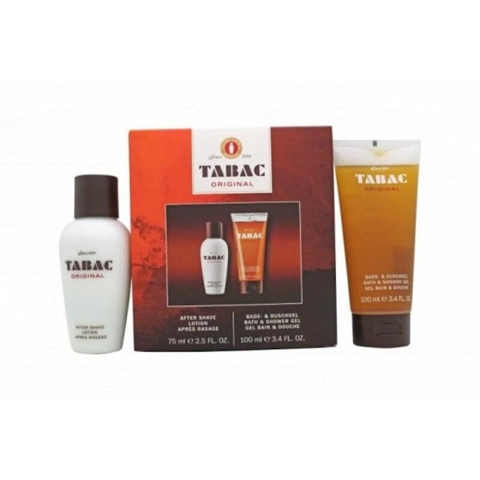 image 1 of Mäurer & Wirtz Tabac Original Gift Set 75ml Aftershave Lotion + 100ml Shower Gel