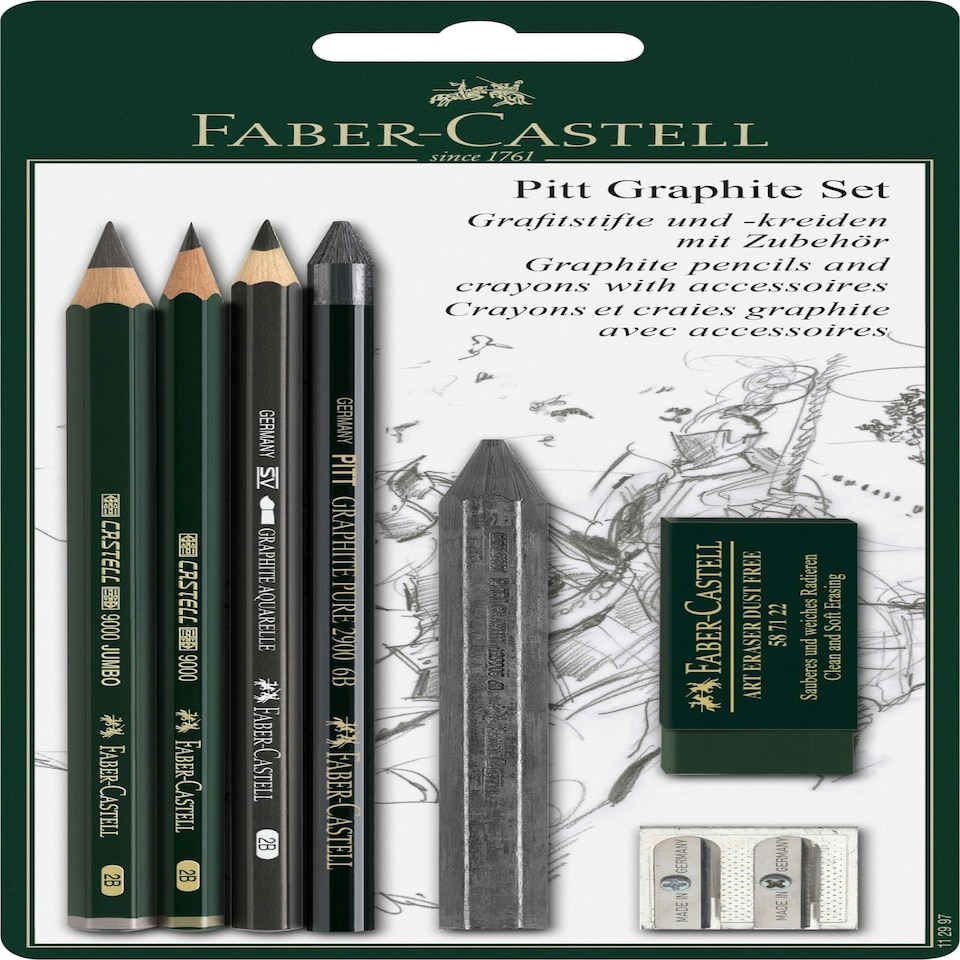 Faber-Castell - Pitt Graphite Blister Set