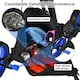 image 8 of COSTWAY 3 Wheel Golf Push Cart Folding Golf Holder Blue