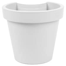 Adjustable Drain Pipe Flower Pot Holder | White | 1