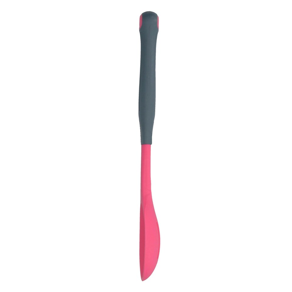 image 1 of Colourworks Slotted Serving Spoon Pink