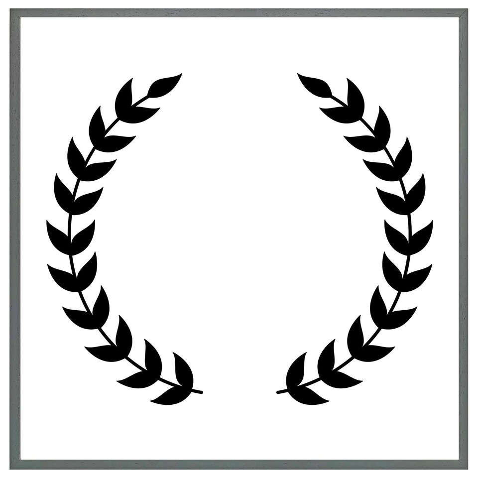 image 1 of Olive branches (Picture Frame) White | XL