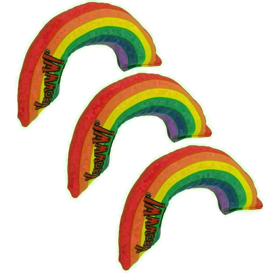 image 1 of 3PK Yeow Interactive My Cat Kitten Rainbow With Catnip Cat Toy Play Toy Cat Gift