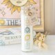 image 2 of Vintage Tarot Rose Tube Candle White