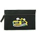 image 1 of Personalised Digger Black Pencil Case Black