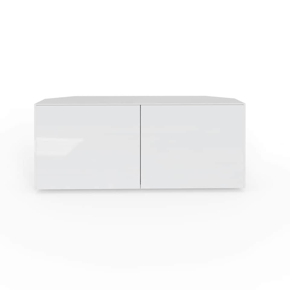 image 1 of Frank Olsen Corner 1200 Tv Cabinet White | White