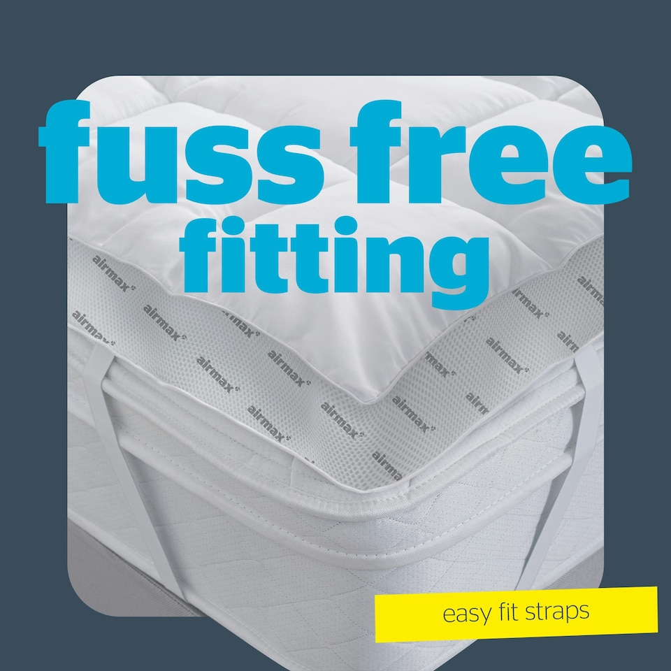 image 1 of Silentnight Airmax 1000 Breathable Mattress Topper - Double
