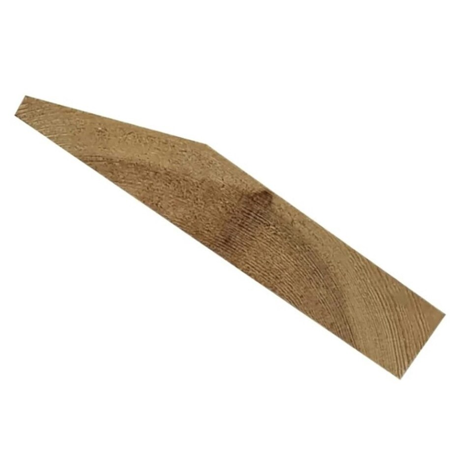 image 1 of PACK OF 10 (Total 10 Units) - 25mm x 125mm (21mm x 118mm Finish) Chamfered Softwood Skirting Board Board - 2.1m Length