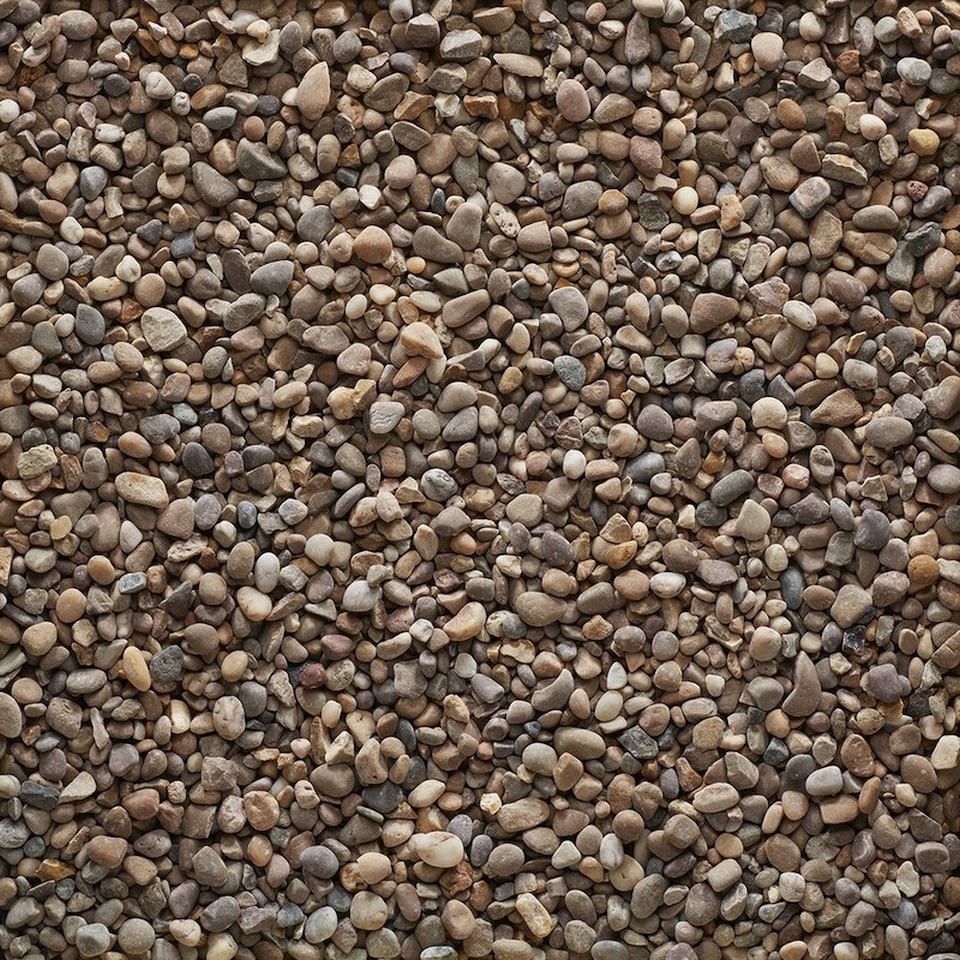 image 1 of Pea Gravel - Natural Stone - 20mm - Premium Aggregate Bulk Bag - 850 kilos