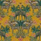 image 1 of GrandDeco Animal Kingdom Wallpaper - Ochre - 10m x 53cm Yellow