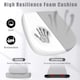 image 6 of Rattantree Ergonomic Office Chair with Flip Up Armrests & Lumbar Support