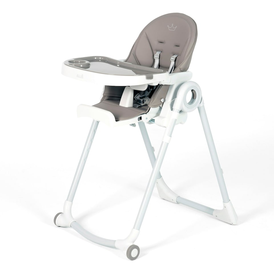 image 1 of Allis Baby Lola 2-in-1 Highchair Feeding Chair - Grey