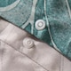 image 4 of OHS Watercolour Geo Abstract Duvet Cover and Pillowcase Set, Double - Green Green | Double