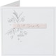 image 1 of Floral Outline Design Sympathy Card