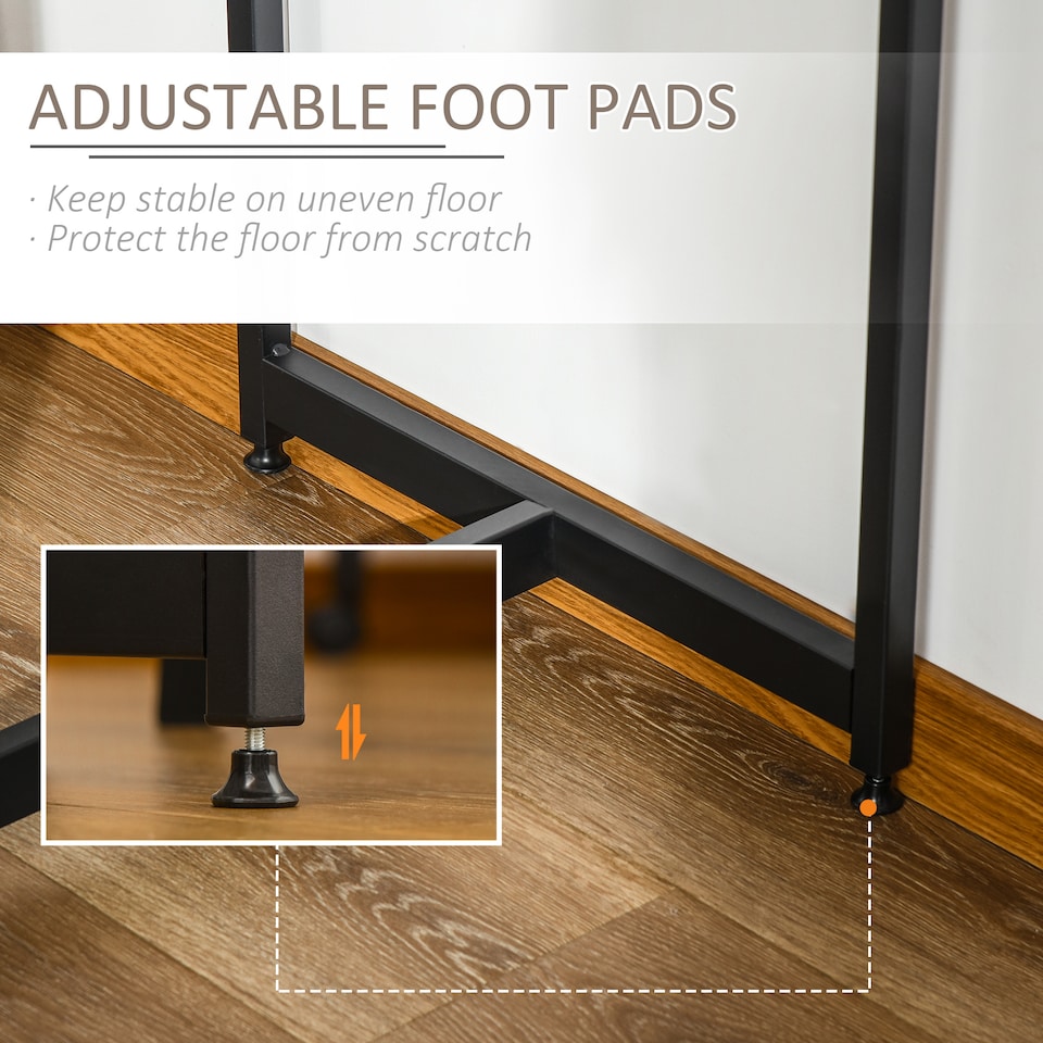 image 1 of HOMCOM 3 Piece Industrial Style Bar Table Set, Pub Dining Table Set Bar Height Table and 2 Stools with Storage Shelf for Kitchen, Living Room, Rustic Brown