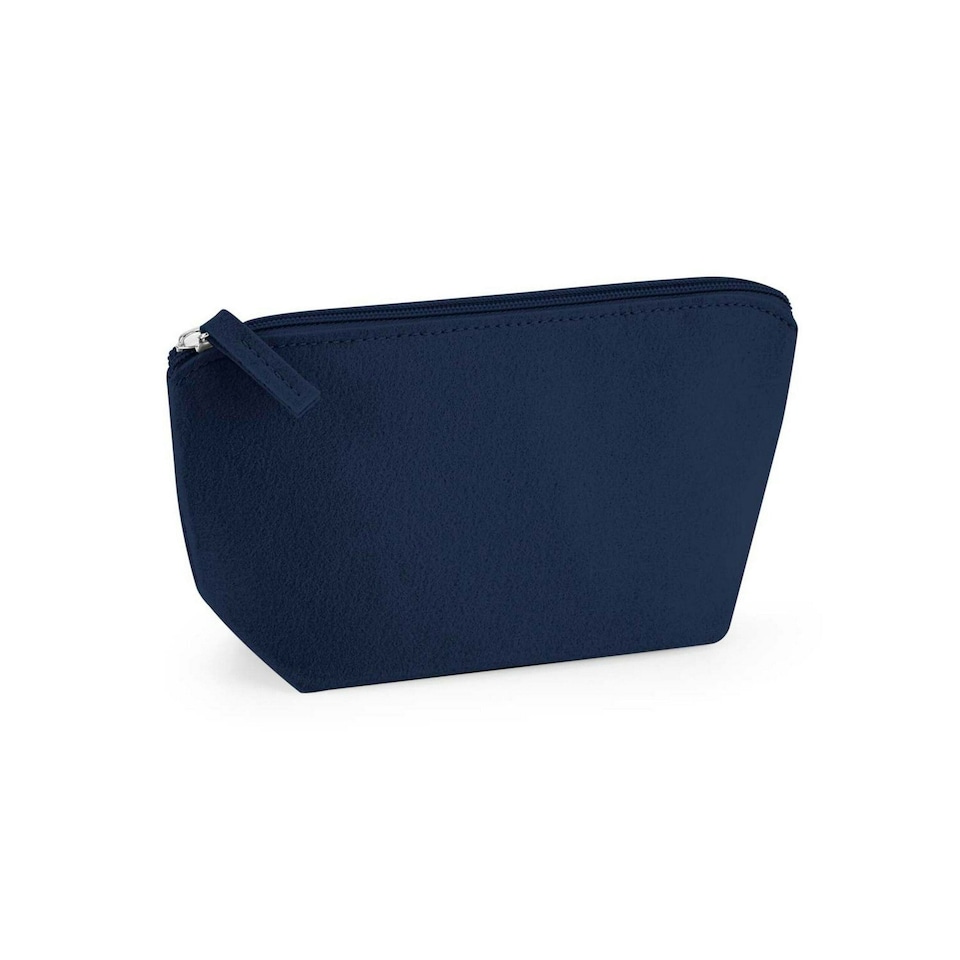 image 1 of Bagbase Felt Accessory Bag - Navy - 18cm x 9cm x 19cm
