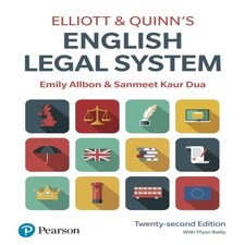 Elliott & Quinns English Legal System