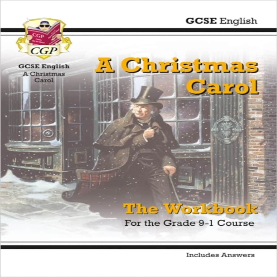 Gcse English - A Christmas Carol Workbook (includes Answers)