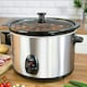 image 4 of Quest Stainless Steel 5L Slow Cooker